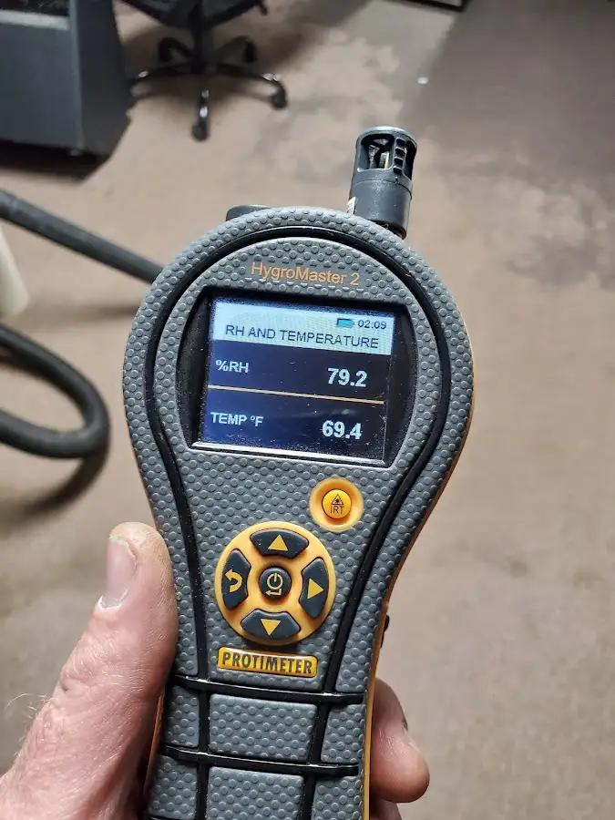 Moisture meter humidity assessment for Fire & Smoke Damage Restoration in Pacific
